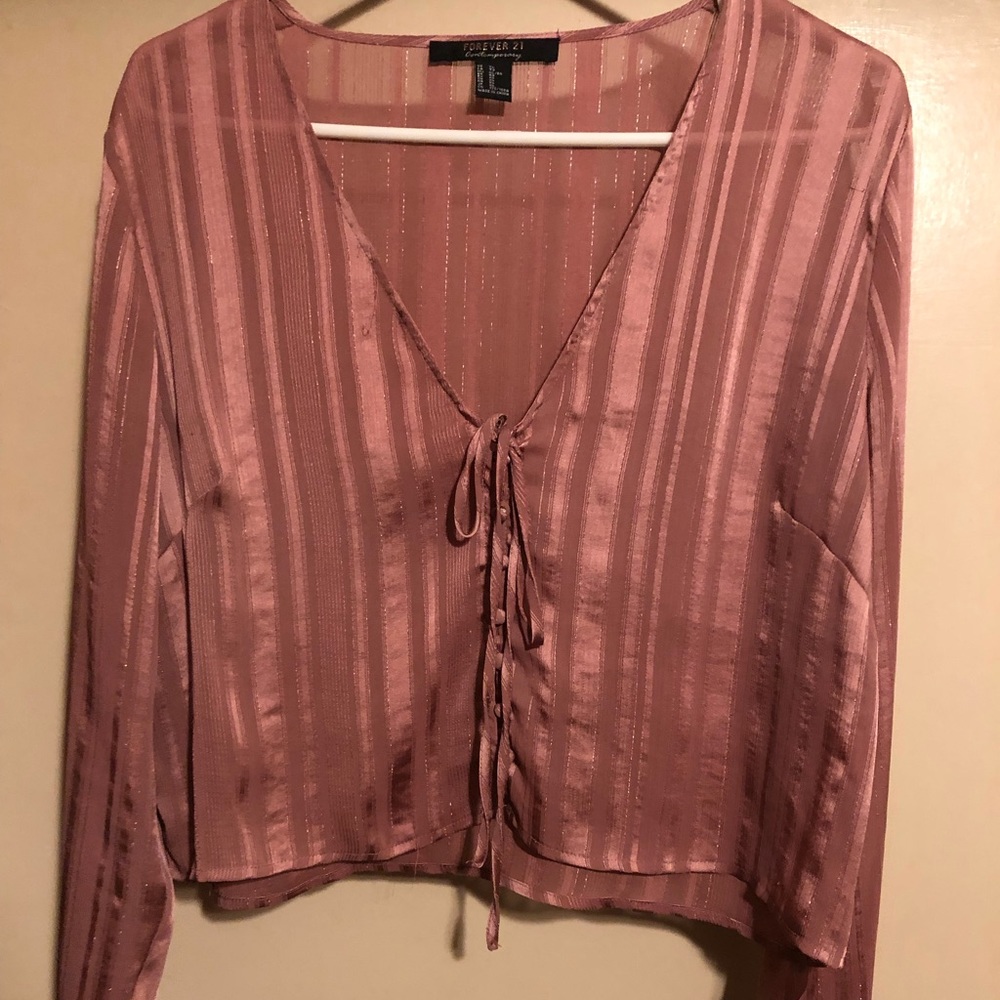 Muave Dressy Top